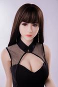 Hot sell158cm Real Silicone Metal Skeleton Full Size Love Doll Vagina Real Sexy Dolls Tender and beautiful TPE Sex Dolls for Men invented by automatic woman